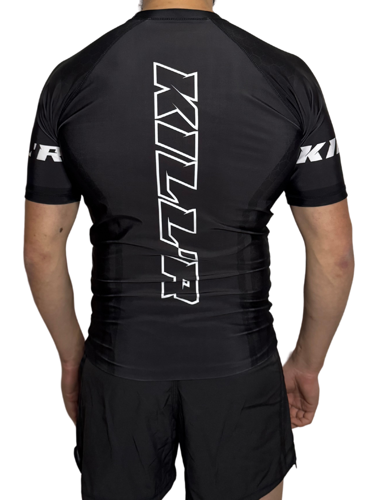 Rashguard - MMA Shirt Black/White