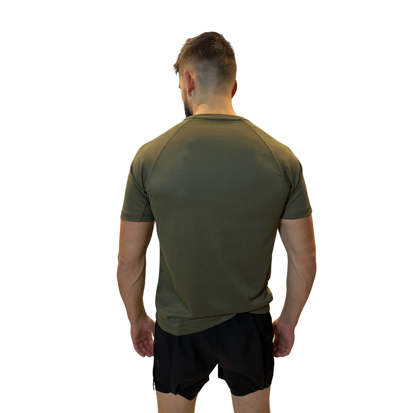 Kill'r - Performance Wear | Sports T-Shirt Dark Green/Khaki/Army Polyester