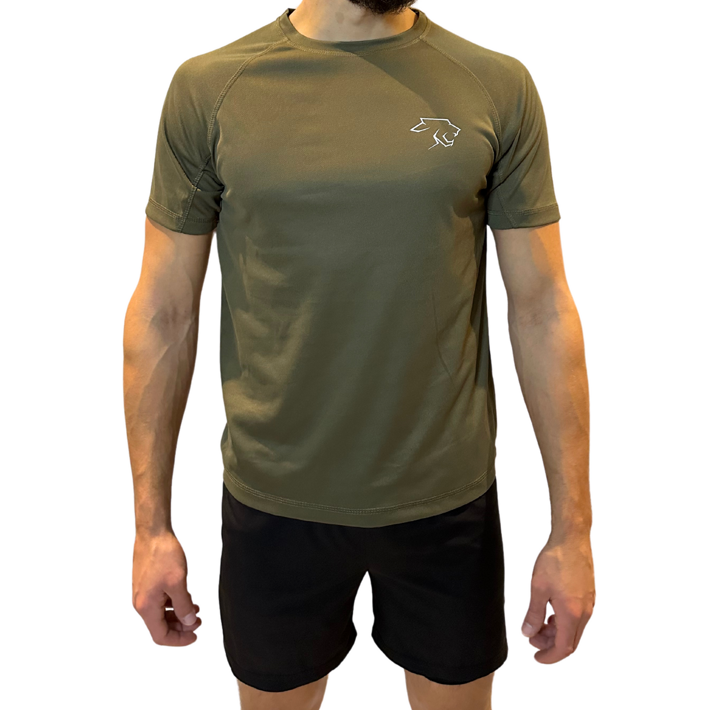 Kill'r - Performance Wear | Sports T-Shirt Dark Green/Khaki/Army Polyester