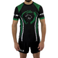 Rashguard - MMA Shirt Zwart Groen
